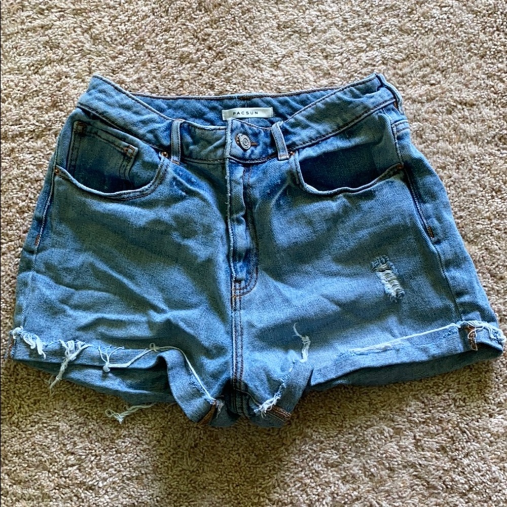 PacSun Jean Mom Short